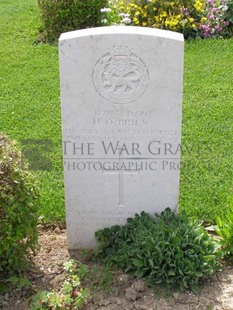 ANCONA WAR CEMETERY - O'BRIEN, HARRY