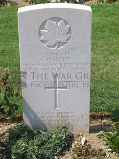 ANCONA WAR CEMETERY - OGSTON, CHARLES