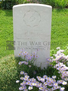 ANCONA WAR CEMETERY - PAGE, HAROLD JAMES