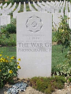 ANCONA WAR CEMETERY - PARK, JOHN