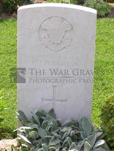 ANCONA WAR CEMETERY - PENKIMAN, FREDRICK JAMES