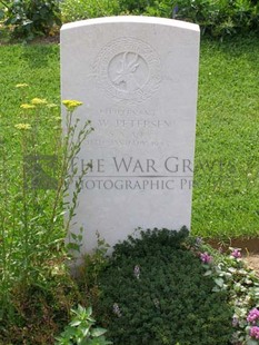 ANCONA WAR CEMETERY - PETERSEN, A W