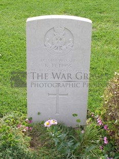 ANCONA WAR CEMETERY - PETROS, K