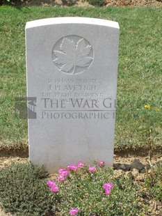 ANCONA WAR CEMETERY - PLAVETICH, JOHN