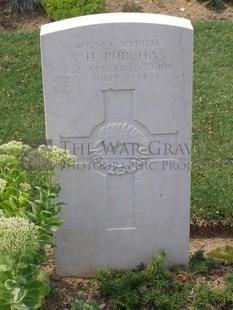 ANCONA WAR CEMETERY - PURCHAS, STEPHEN HENRY