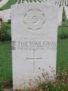 ANCONA WAR CEMETERY - QUARRINGTON, ARTHUR F.