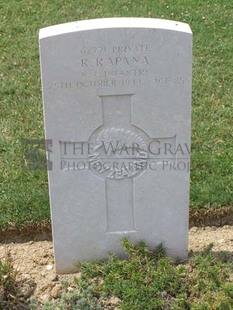 ANCONA WAR CEMETERY - RAPANA, RAUNA