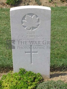 ANCONA WAR CEMETERY - RAWLINGS, EDWARD CHARLES