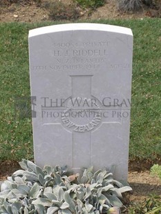 ANCONA WAR CEMETERY - RIDDELL, HENRY JOHN