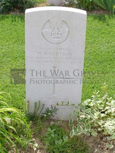 ANCONA WAR CEMETERY - ROBERTSON, WILFRED