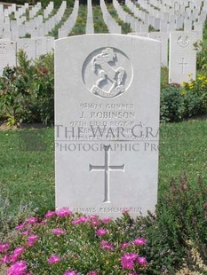 ANCONA WAR CEMETERY - ROBINSON, JACK