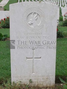 ANCONA WAR CEMETERY - ROWAN, ROWLAND WILLIAM