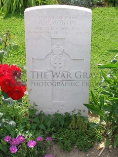 ANCONA WAR CEMETERY - ROWLEY, GEORGE ERNEST