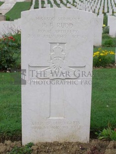 ANCONA WAR CEMETERY - RUDD, RILEY FURNESS