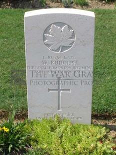 ANCONA WAR CEMETERY - RUDOLPH, WILLIAM