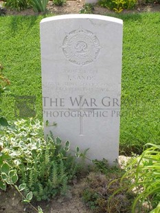 ANCONA WAR CEMETERY - SANDS, J