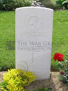 ANCONA WAR CEMETERY - SCHEEPERS, A J D