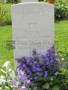 ANCONA WAR CEMETERY - SCOTT, ROBERT THOMPSON