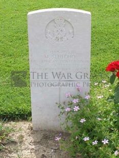 ANCONA WAR CEMETERY - SEHLOHO, M