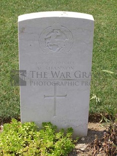 ANCONA WAR CEMETERY - SHANNON, VINCENT