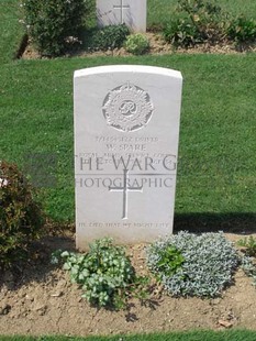 ANCONA WAR CEMETERY - SPARE, WILFRED