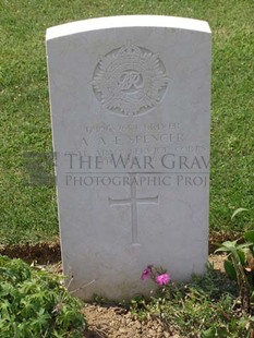 ANCONA WAR CEMETERY - SPENCER, A A E