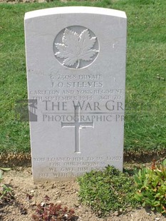 ANCONA WAR CEMETERY - STEEVES, JAMES OSCAR