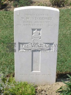 ANCONA WAR CEMETERY - STODDART, NORMAN WILLIAM