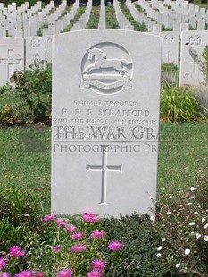 ANCONA WAR CEMETERY - STRATFORD, ROBERT REGINALD FREDERICK