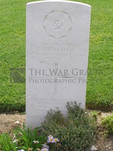 ANCONA WAR CEMETERY - STROUGHAIR, L