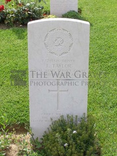 ANCONA WAR CEMETERY - TAYLOR, J