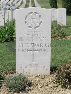 ANCONA WAR CEMETERY - TAYLOR, JOHN WILSON