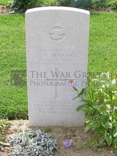 ANCONA WAR CEMETERY - TENNANT, GEORGE ALLENBY