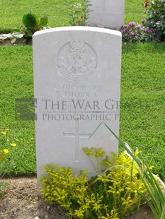 ANCONA WAR CEMETERY - THEBOLA, S