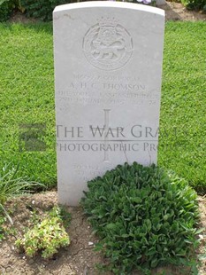 ANCONA WAR CEMETERY - THOMSON, ARTHUR HECTOR CROLL