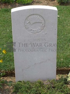 ANCONA WAR CEMETERY - TUNUA, ROOTI LORDY