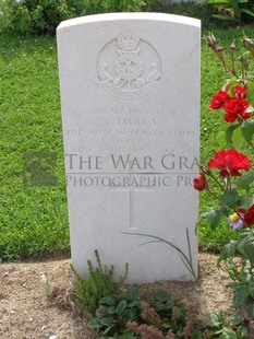 ANCONA WAR CEMETERY - TWALA, N