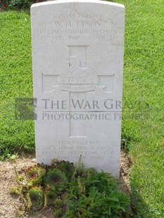 ANCONA WAR CEMETERY - TYSON, W H