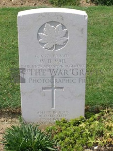 ANCONA WAR CEMETERY - VAIL, WENDAL BIRFIELD