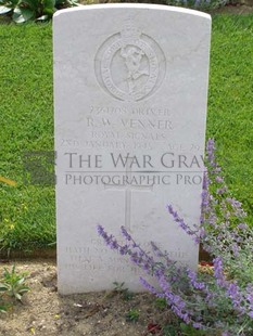 ANCONA WAR CEMETERY - VENNER, REX WILLIAM