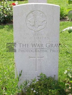 ANCONA WAR CEMETERY - WALDEN, WILLIAM ROBERT