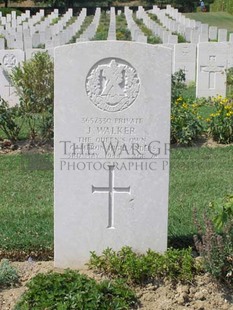 ANCONA WAR CEMETERY - WALKER, J