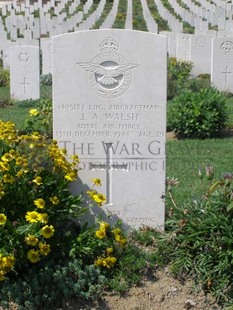 ANCONA WAR CEMETERY - WALSH, JOHN ARCHIBALD