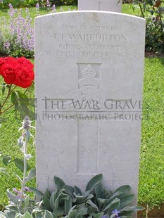 ANCONA WAR CEMETERY - WARBURTON, JOSEPH IGNATIUS