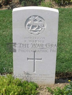 ANCONA WAR CEMETERY - WARNER, R