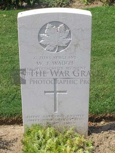 ANCONA WAR CEMETERY - WAUGH, WILLIAM JOHN