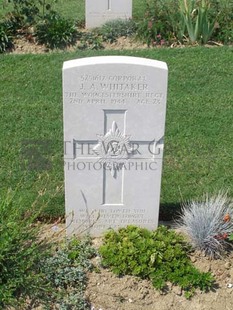 ANCONA WAR CEMETERY - WHITAKER, JOHN AMBLER