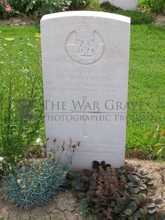 ANCONA WAR CEMETERY - WHITMORE, WILLIAM