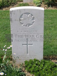 ANCONA WAR CEMETERY - WILLETTE, ADAM ADOLPHUS