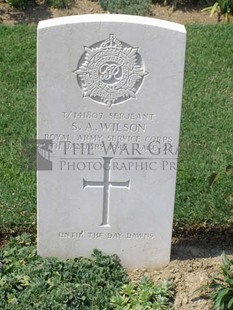 ANCONA WAR CEMETERY - WILSON, STANLEY ALBERT